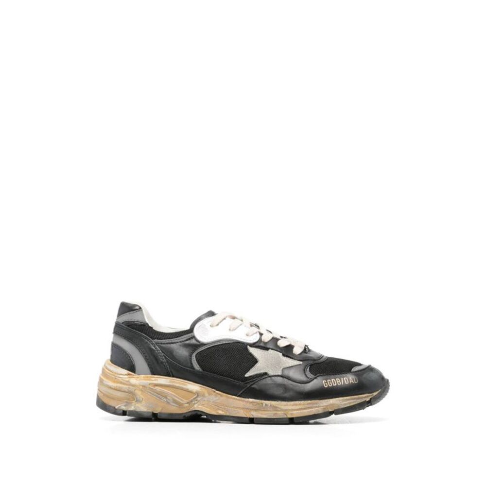 Golden Goose Men Running Dog Leather Sneakers